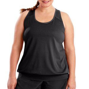NWT Just My Size Workout Tank Tops for Women - Racerback Banded Tank 3x